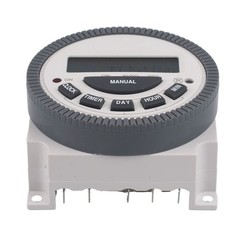 TM619 Digital Timer Switch Programmable 7 Day Cyclic Timer for Appliances