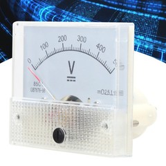 DC Pointer Voltmeter HighAccuracy For Voltage Measuring Equipment DC 0~500V New