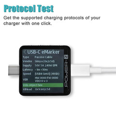 KM003C Professional USB-C Fast Charging Tester, PD3.2 QC5.0 Digital Voltmeter Am