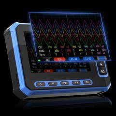 OS Digital Oscilloscope 5 Channels 1MHz BW 3Msps Sampling 4.3 inch IPS