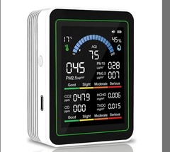 *Air Quality Monitor Indoor, 10 in 1 Portable Smartair Quality Tester for CO2