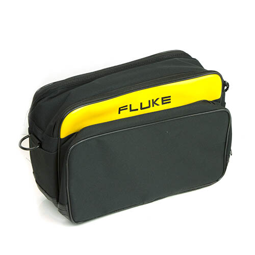 Fluke C345 Large Soft Carrying Case with Zipper Pocket, Inner Pockets
