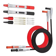 Electrical Measurement Probes with Gold Plated Tips and 1m PVC Cable Length