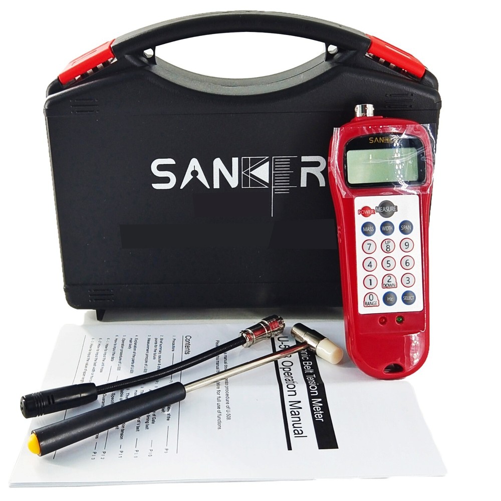 Sonic Belt Meter with Tesnion Range 0.01N-99900N Frequency Range 10Hz-5000Hz