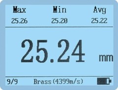 LS212 Digital Ultrasonic UT Wall Thickness Measurement Tool Meter Gauge Tester