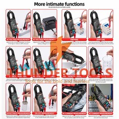 Thunder Tools ANENG ST212 Clamp Meter Intelligent Digital Clamp Multimeter