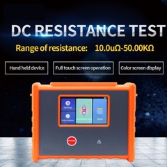 Handheld DC Resistance Tester Ground Conductivity Tester With USB Interface 10A