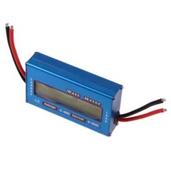 Digital Watt Meter Power Analyzer DC 60V 100A RC Wattmeter Balance Voltage Check