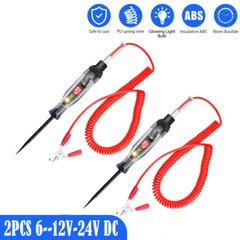 2×6-24V Digital Electric Voltage Circuit Tester Automotive Test Light Car Truck.