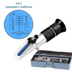 Refractometer Glycol Detector Antifreeze Coolant Tester Battery Tester