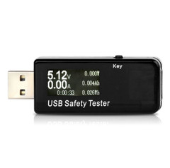 USB Safety Tester Digital Power Meter Tester Multimeter Current Voltage Monitor