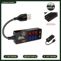 7 Mode USB Tester with Digital Display – Monitor Voltage & Capacity Effortlessly