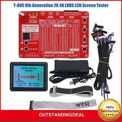 T-80S 8th Generation 3840×2160 2K 4K LVDS LCD Screen Tester LED LCD Panel Tester