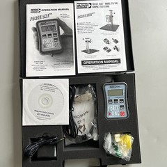 WAGNER FDIX FORCE ONE DIGITAL FORCE GAUGE WITH WAGNER FTK 100 FORCE TEST STANDAR