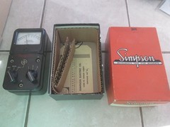 Simpson Temperature Meter Series 1 385-3L In Original Box