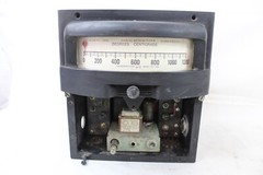 Vintage Velometer Degrees Centigrade Calibrated for OHMS Couple Type K 354026-21