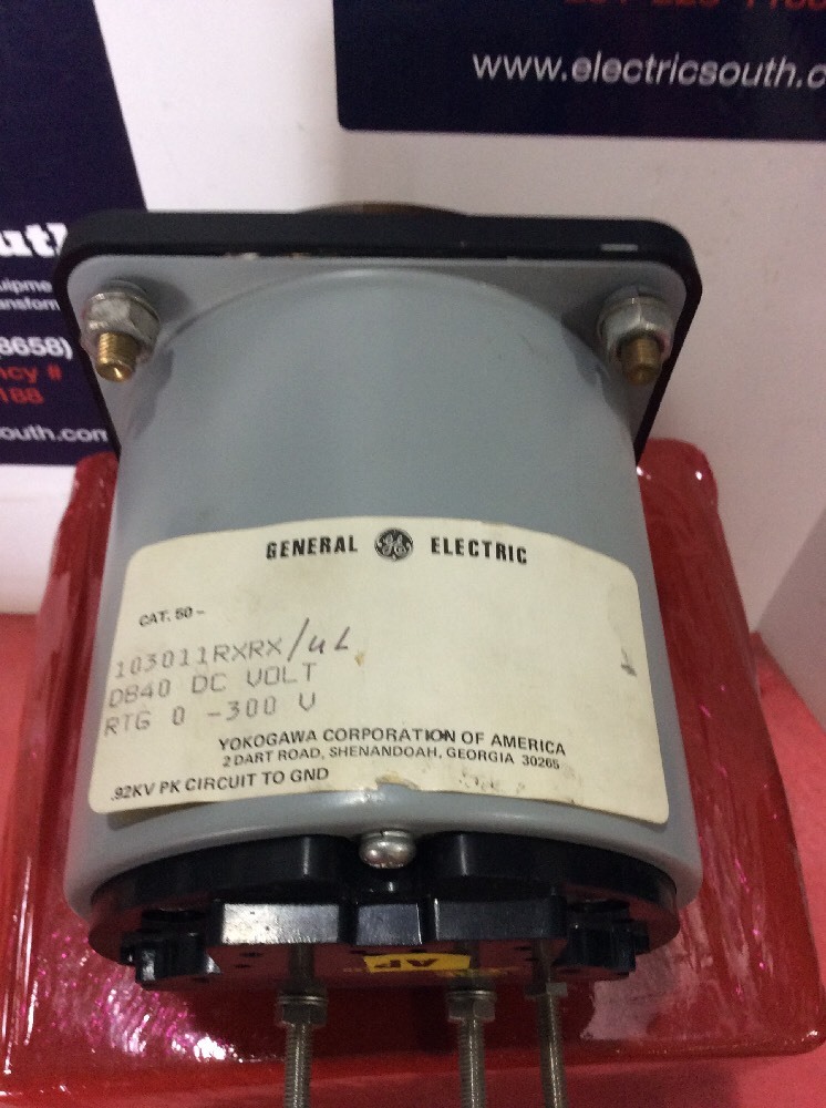 Yokogawa GE General Electric Power Meter 50-103011RXRX /UL DC Volt