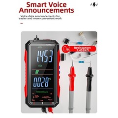 FS899S Digital Multimeter for Rechargeable for RMS – Voltage Current Capacitance
