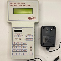 METROTEL MODEL MLT560 MODEM LINE TESTER W/CONDOR D12-10-1000 W/COVER 🎯