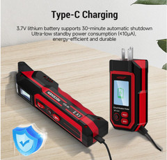 NF- 824 Rechargeable Circuit Breaker Finder with LCD, GFCI Tester & Flashlight