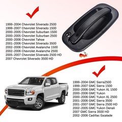 FAERSI Exterior Outside Door Handle Front Left Driver Side for 1999-2007 Chev…