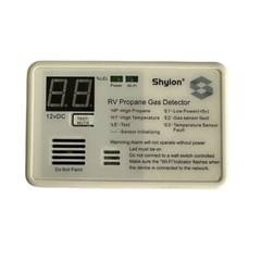 Smart Propane Gas Detector Support 12V Suitable for Homes and RVs
