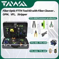 Universal Fiber Optic Fusion Splicing Toolkit/Termination ToolKit w/all Stripper