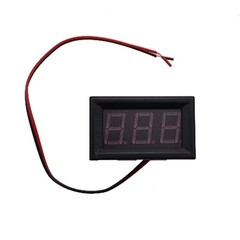 6Pcs DC 4.5-30V Blue LED 3Digital Display Voltage Meter Voltmeter Panel