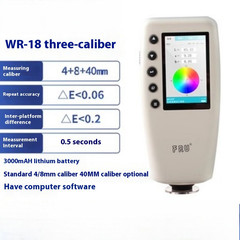φ4mm/8mm Colorimeter Spectrophotometer Color Difference Meter for Paints Plastic