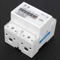 Digital Electric Meter Single Phase DIN Rail kWh Meter 4P LED 10-40A DDM75S