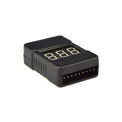Black/White BX100 Low Voltage Buzzer Alarm For 1-8s Lipl/Li-ion/LiMn/Li-Fe G