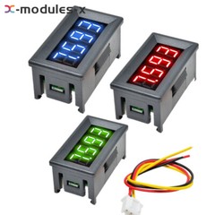 0.36″ Digital 3-Wires 4-Bit LED Panel Display Voltmeter Meter Tester DC0-100V