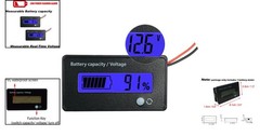 Digital Battery Tester for Lead-Acid & Lithium-Ion with Backlit Display