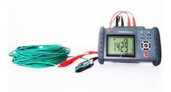 Digital Micro Ohm Meter Ohmmeter DC Low Resistance Tester with 0.001mΩ~300.0KΩ