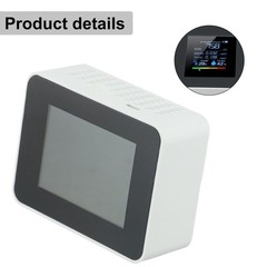 for multi Mesh Design Air Quality Detector 5in1 Indoor Carbon Dioxide TVOC