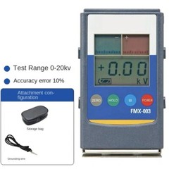 Handheld Electrostatic Digital Tester Field Strength Meter Measuring Fmx-003