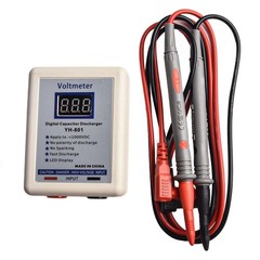 For Electronics 800V Digital Capacitor Discharge Tool With DC Voltmeter