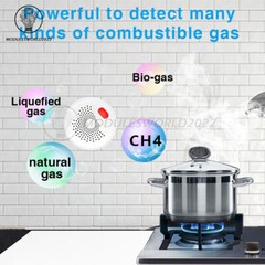 Natural Gas Sensor Combustible Household Smart WiFi Gas Detector Leakage Alarm
