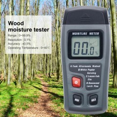 Digital LCD Wood Moisture Meter Detector Tester Humidity 0-99.9% Hygrometer Test