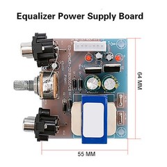 Customizable Audio EQ Board with Multiple for frequency Adjustments Available