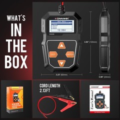 12V Car Battery Tester Load Tester Automotive KW208 Battery Tester Tester