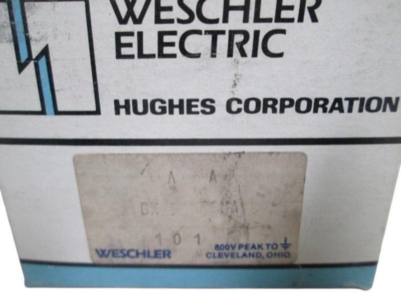 WESCHLER GX-332 PANEL METER 1-0-1 DC MILLIAMPERS NSMP