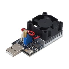 USB Adjustable Constant Current Electronic Load Tester DC 7 20V