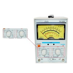 110V/220V Double Needle Millivoltmeter Pointer Voltage Measuring