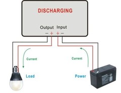 Battery Monitor DC 120V 100A Volt Current Ah Power Combo Meter Charge Discharge