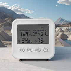 Mini Radon Air Quality Monitor Multifunctional Temperature Sensor Indoor
