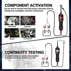 JDiag P150 Original Automotive Circuit Tester Power Circuit Probe Kit Built-in