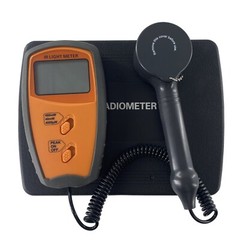 Portable IR Radiometer with Accuracy ±5% + 1digit for 850nm or 940nm IR LEDs