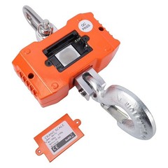 Portable hook crane scale 1000kg large backlit LCD energy saving two AA