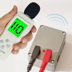 Continuity Tester Audible Visual Alarm Indicator Light Built-in 9V Battery